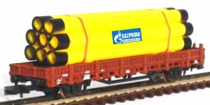 Loewe 2507 - N - Gasröhren Gazprom Germania, 70 mm